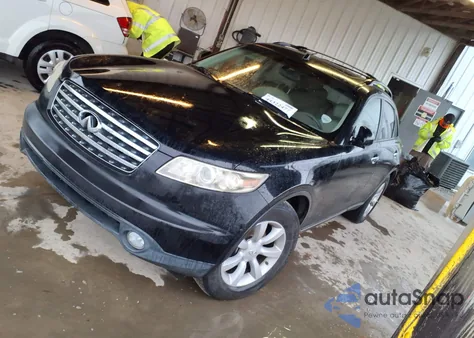 2005 Infiniti Fx35 z USA, uszkodzony, nr VIN JNRAS08U05X106016